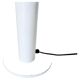 Space Age White Table Lamp, Zonca, Italy 1970 's