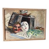Masques et accordéon