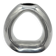 Biomorphic vase in cast aluminium, 1970s