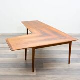 Bommerang coffee table, 1960s, in rosewood