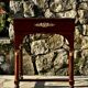 Writing desk or bonheur du jour in mahogany by E. Poteau.