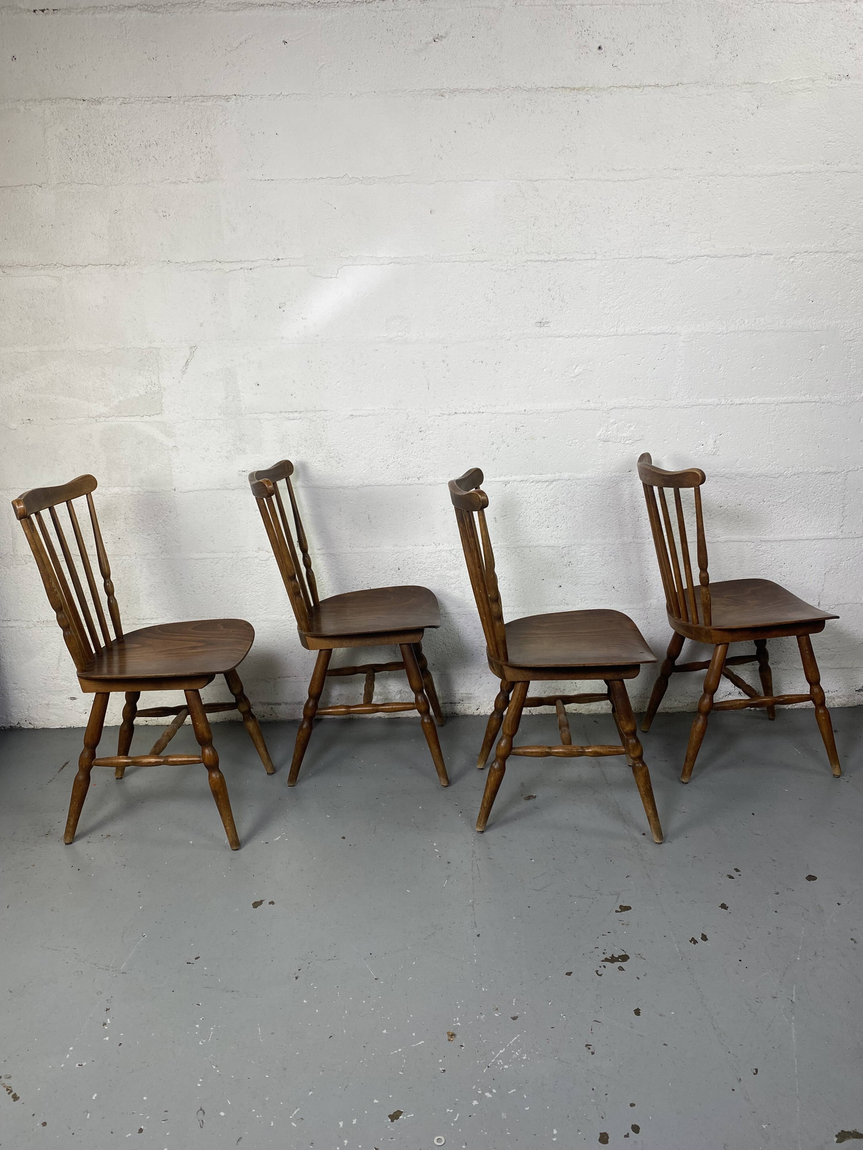 Lot de 4 chaises Baumann Tacoma