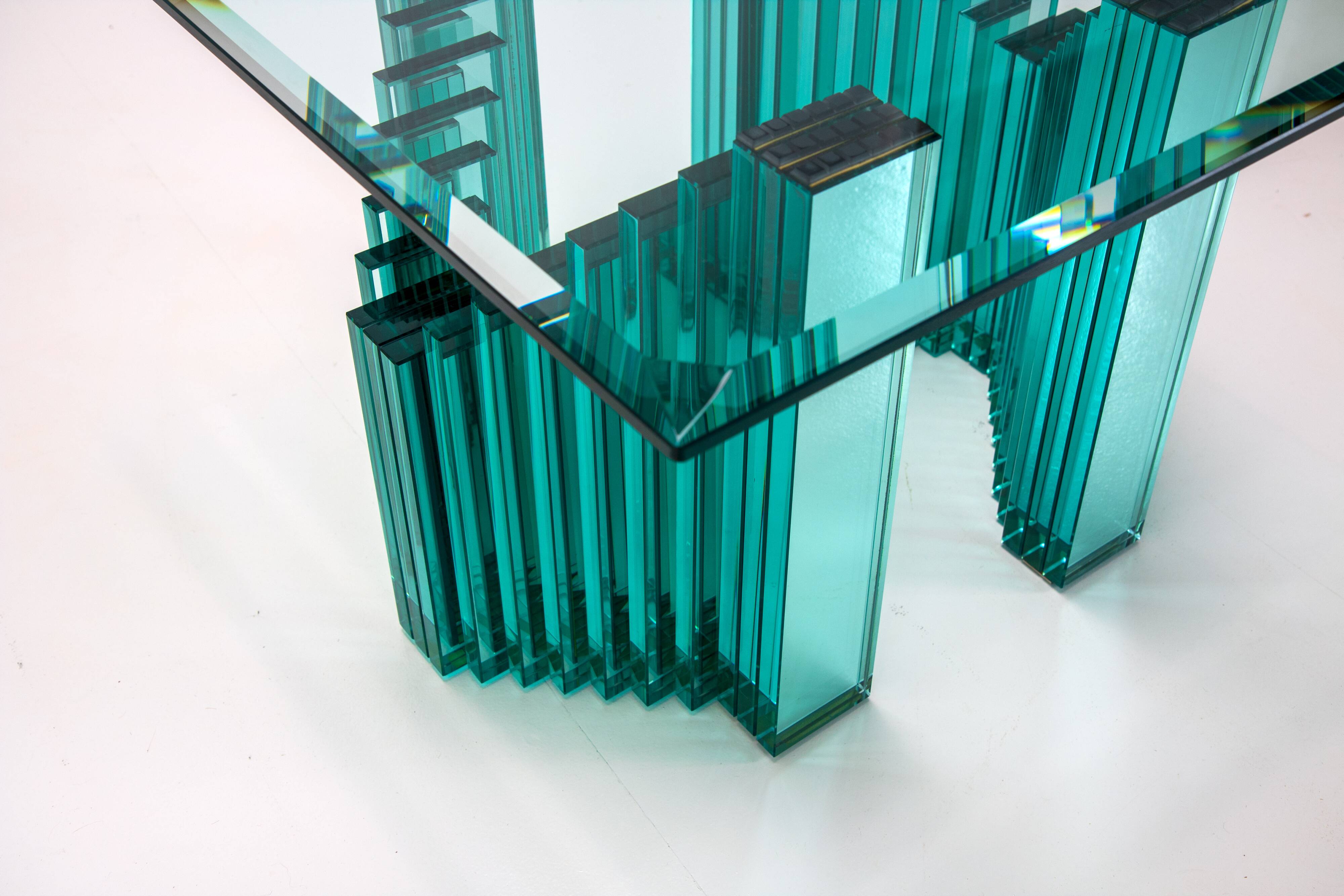 "Supercalif" coffee table, designed by Luigi Massoni for Gallotti & Radice