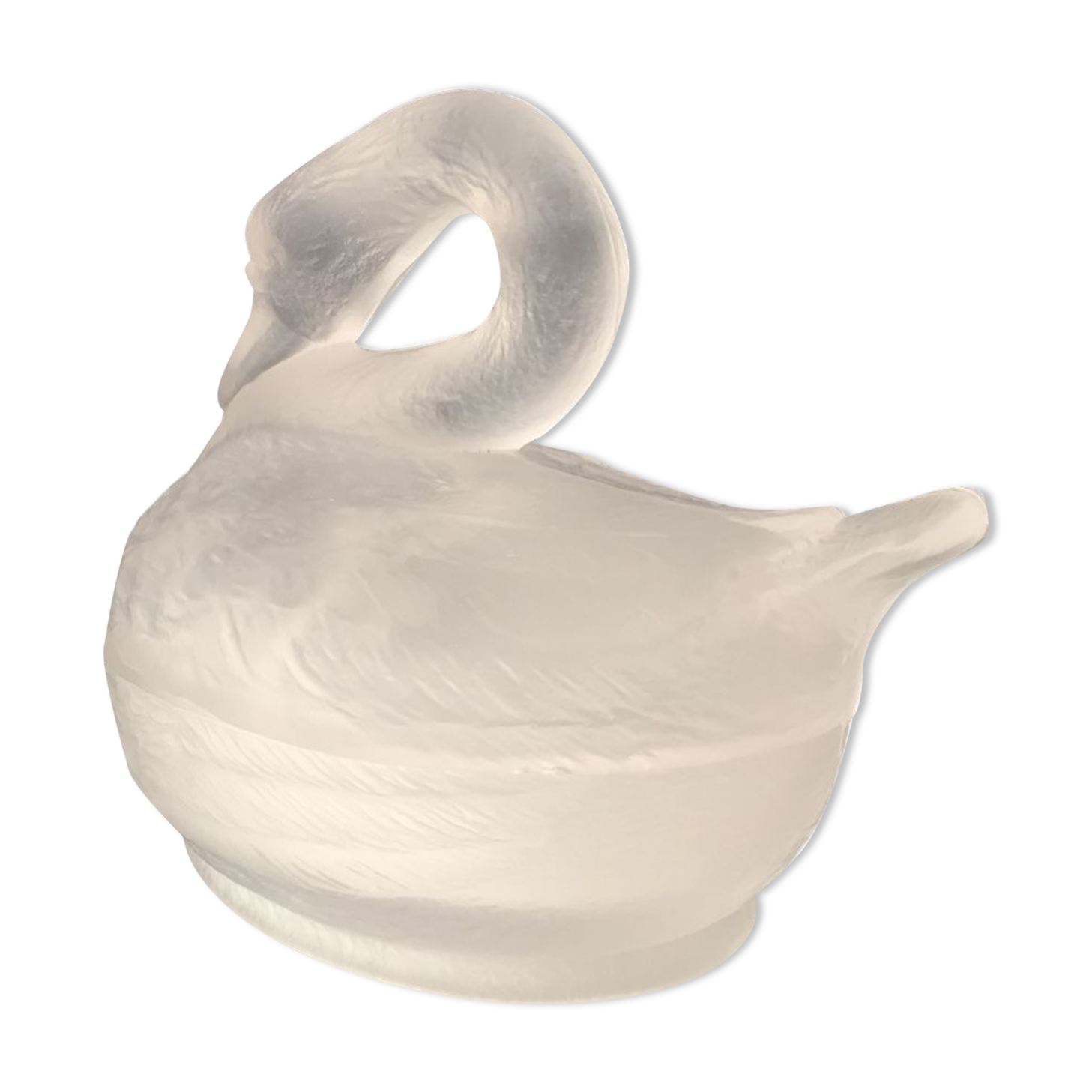 DUCK FROSTED GLASS BAG OR POCKET TRAY