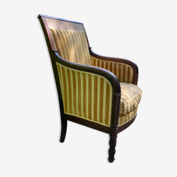 Fauteuil bergère Empire début XIXe