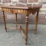 Renaissance Louis XIII style desk table walnut 1880/1900