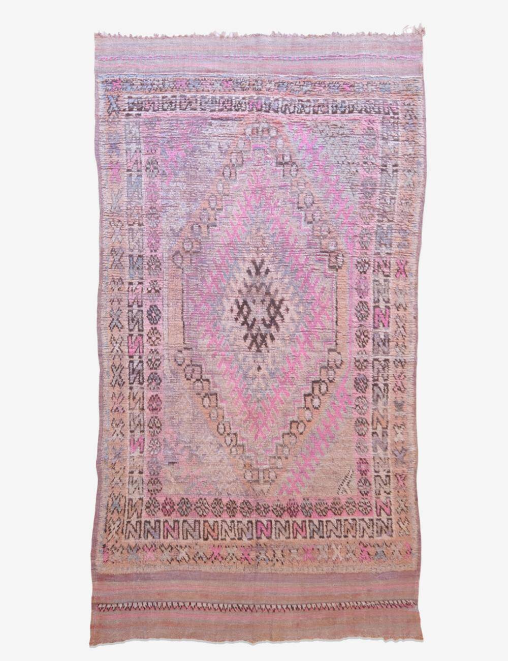 Vintage Berber Rug - 334 x 166 cm