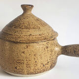 Sandstone pan by André Bodin La Borne