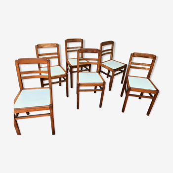 Lot of six chairs