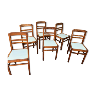Lot of six chairs