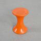 Tabouret Tam Tam orange, années 70