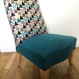 Modern graphic fabric heater