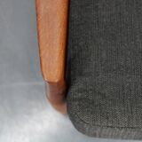 Canapé 2 places en teck Paper Knife de Kai Kristiansen des années 1960, Danemark