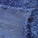 Tapis bleu indigo Berbère - 167 x 100 cm