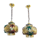 Moroccan ceiling lamps Morocco, 1970