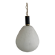 1950s glass globe pendant light