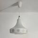 Scandinavian opaline chandelier from the 60s