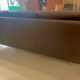 Danish leather sofa 3 places