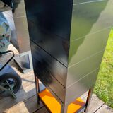 Metal cabinet with drawers