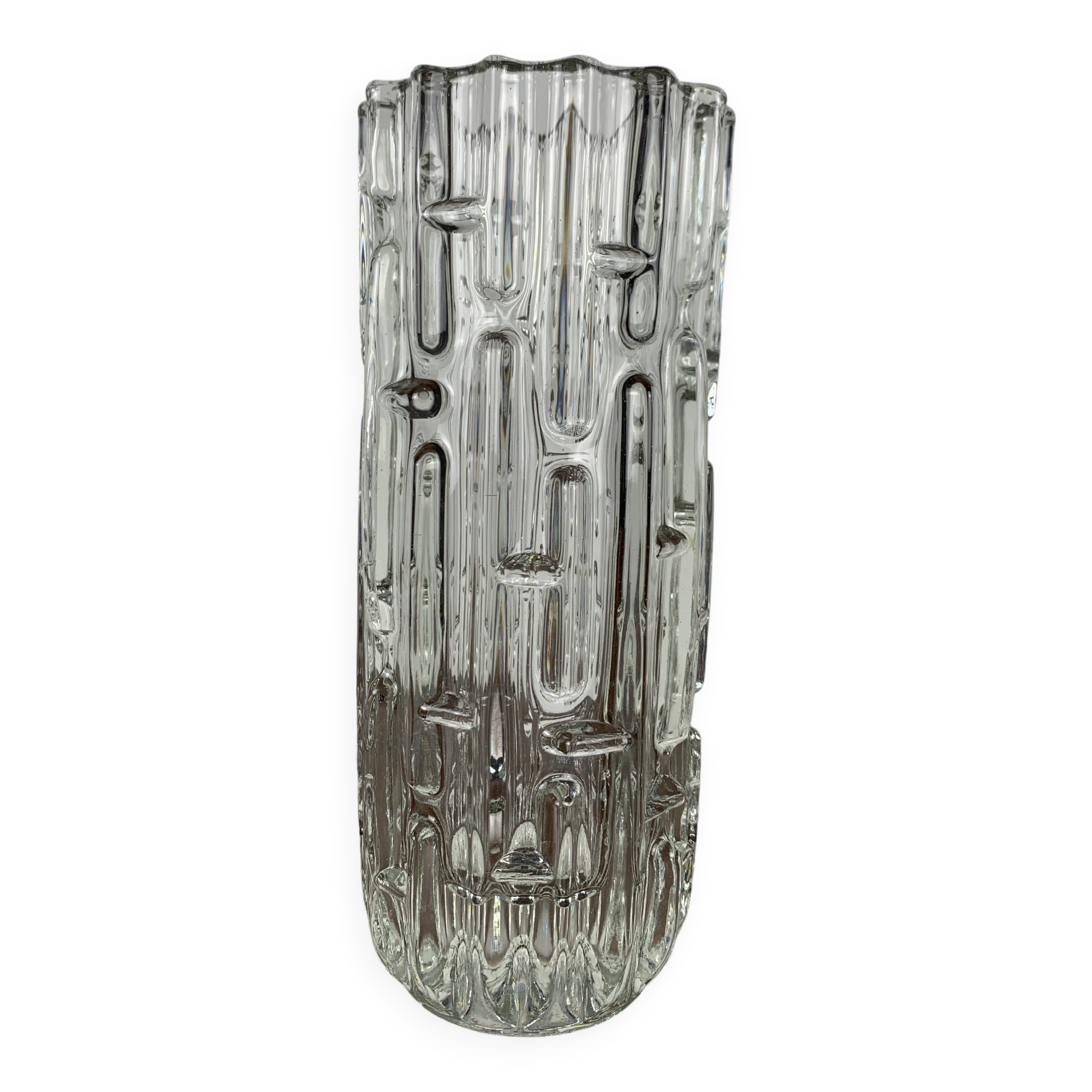 Vase "labyrinthe" par F. Vizier, 1965