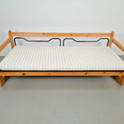 Scandinavian Modern Pine Daybed, 1970s