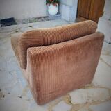 Vintage velvet armchair