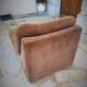 Vintage velvet armchair