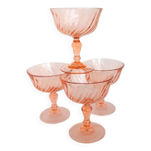 Rosaline champagne glasses