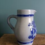 Alsace stoneware pitcher signed Remmy fils Betschdorf