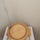 Wooden and glass cake display