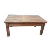 Table basse en chêne avec un tiroir