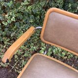 Paire de fauteuils B64 de Marcel Breuer