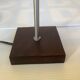 Bellino Italy square wood and metal lamp