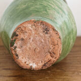 Glazed terracotta vase