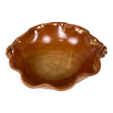 Glazed terracotta cup