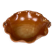 Glazed terracotta cup