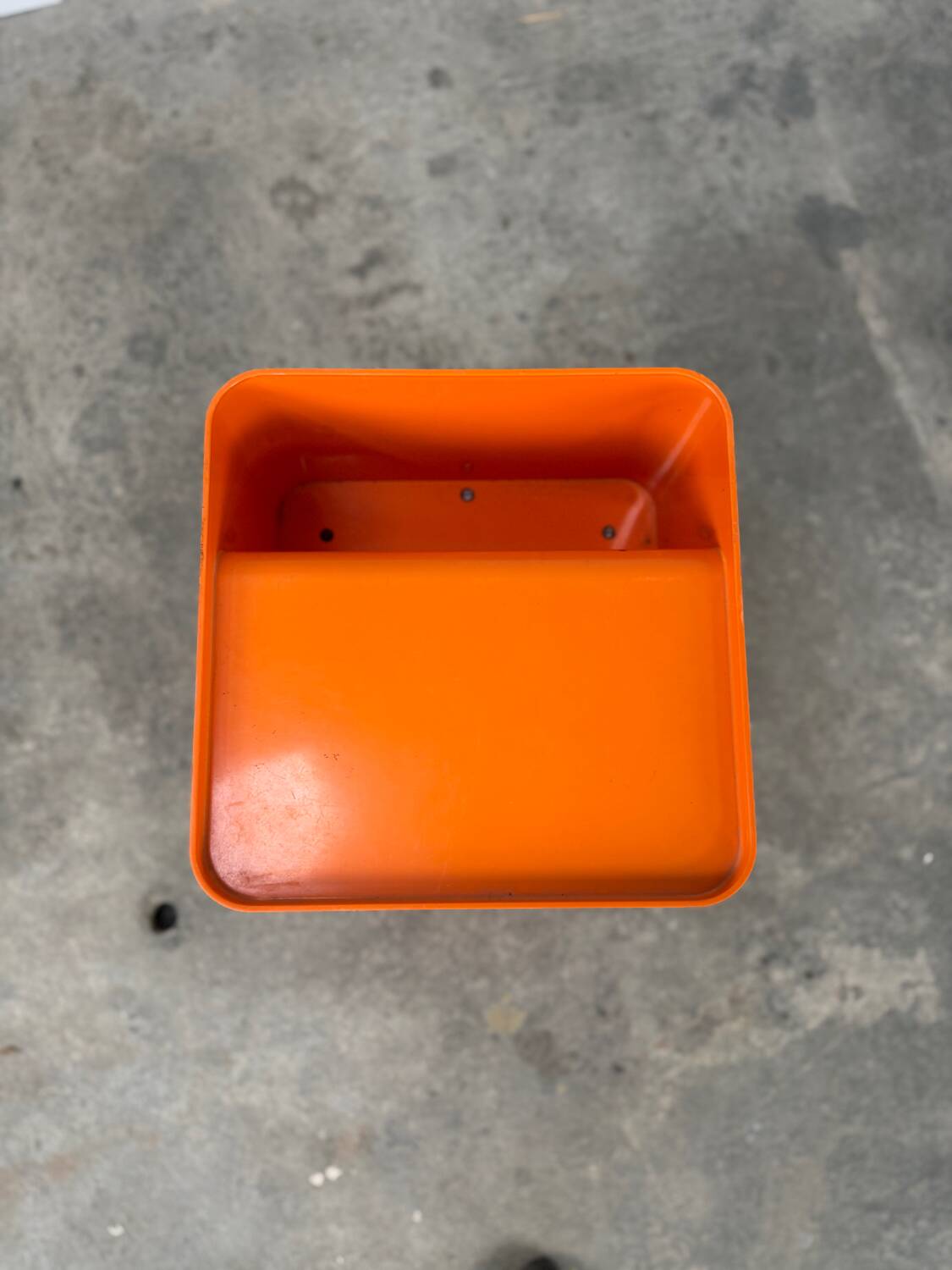 Chevet, desserte Flair orange pour Prisunic