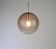 Limburg pendant light with smoked glass ball, Germany, 1970s