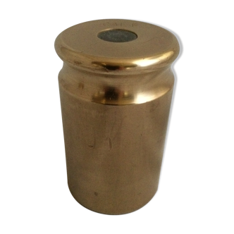 Control weight in brass 2 kg for trade balance