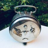 Réveil mécanique chrome Wehrle