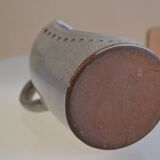 Ceramic stoneware candle holder from the 1970s.