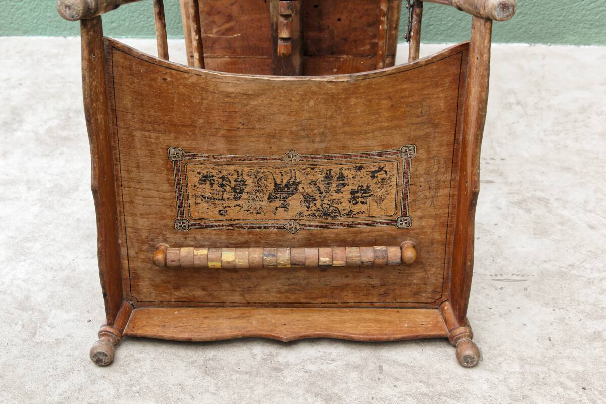 Baby high chair, early 20th century
