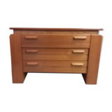 Oak-plated dresser 1980