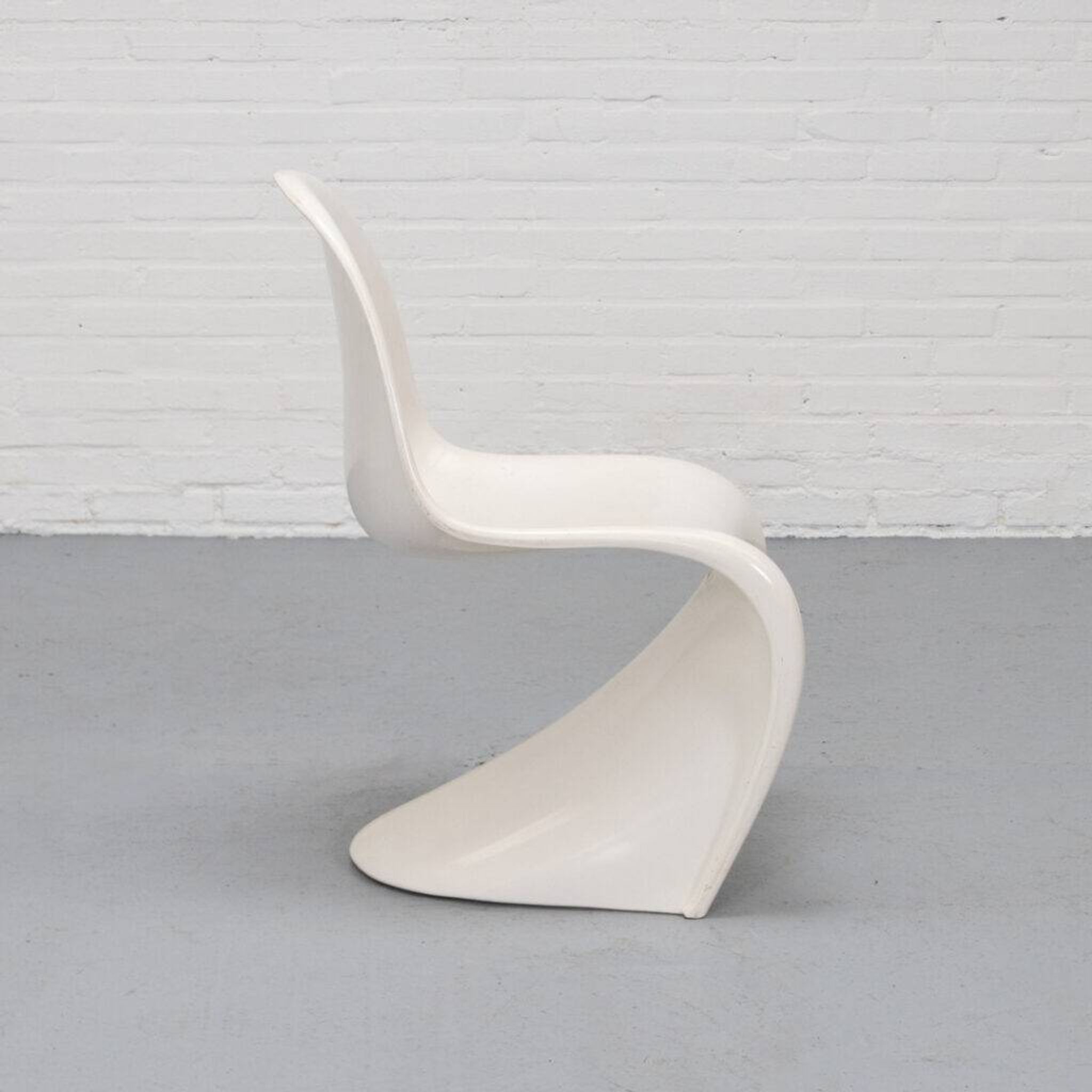 Early Panton Chair by Verner Panton for Herman Miller 1960s