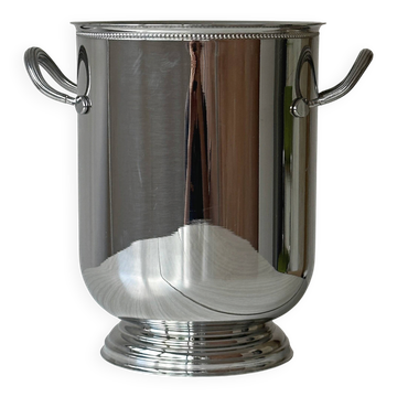 Elegant metal champagne bucket