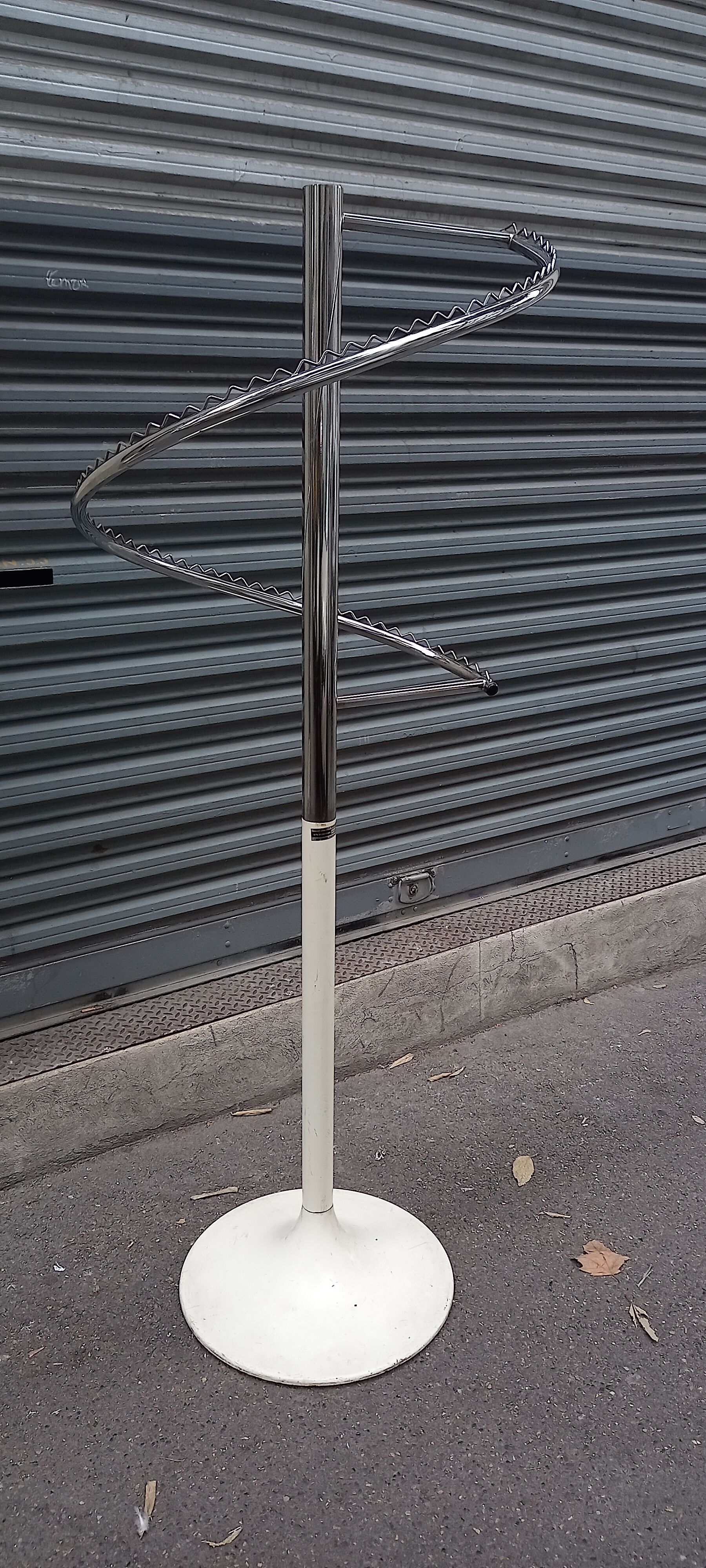 Wearing vintage clothing holder