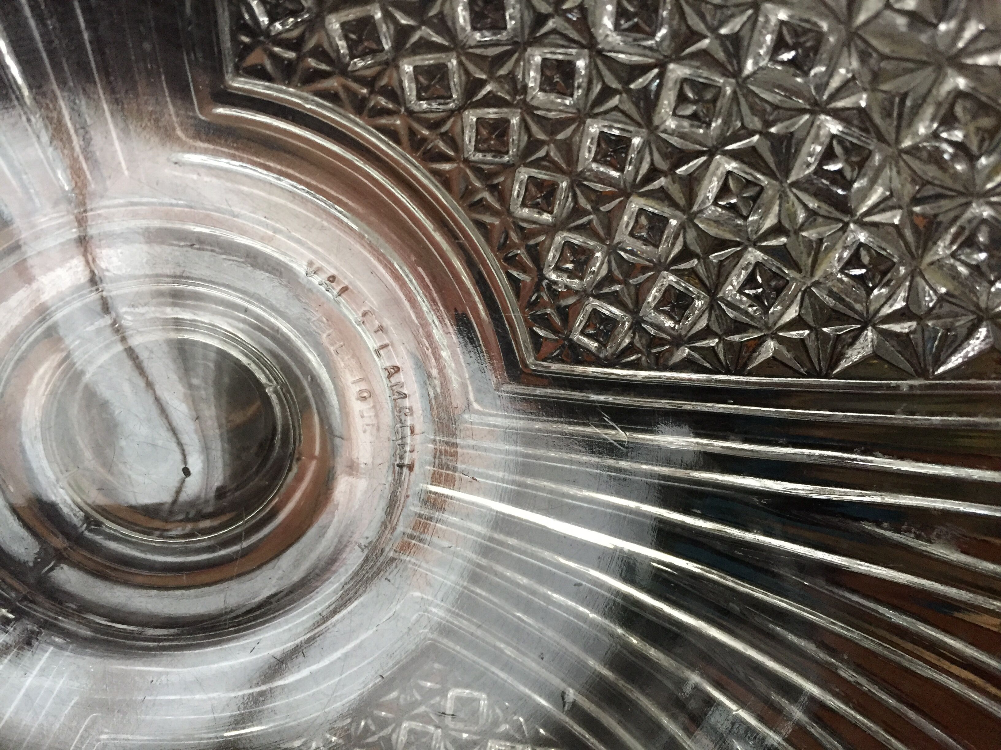 Crystal art deco Cup