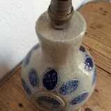 Pied de lampe en céramique par Jean Claude Monange, années 60/70