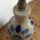 Ceramic lamp foot by Jean Claude Monange, 60s/70s