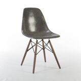 Elephant Grey Herman Miller Original Eames DSW Dining Shell Chair